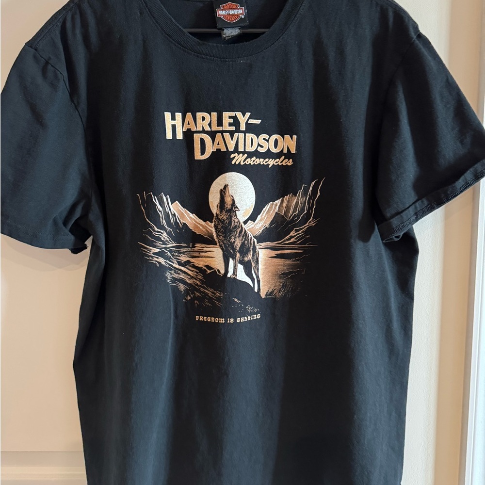 Harley-Davidson Black Tee with Logo